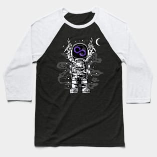 Astronaut Polygon Matic Coin To The Moon Crypto Token Cryptocurrency Wallet Birthday Gift For Men Women Kids Baseball T-Shirt